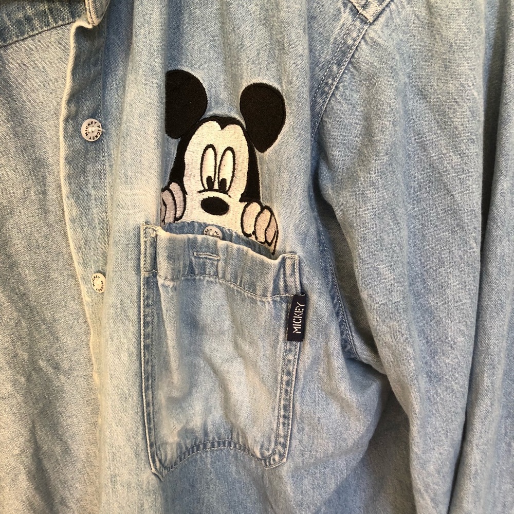 Mickey Mouse Denim Shirt/Jacket (Disney)